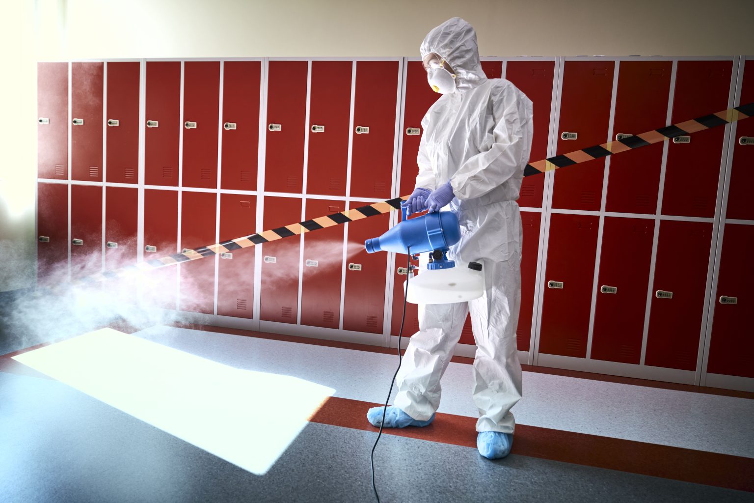 Desinfección con Nebulización