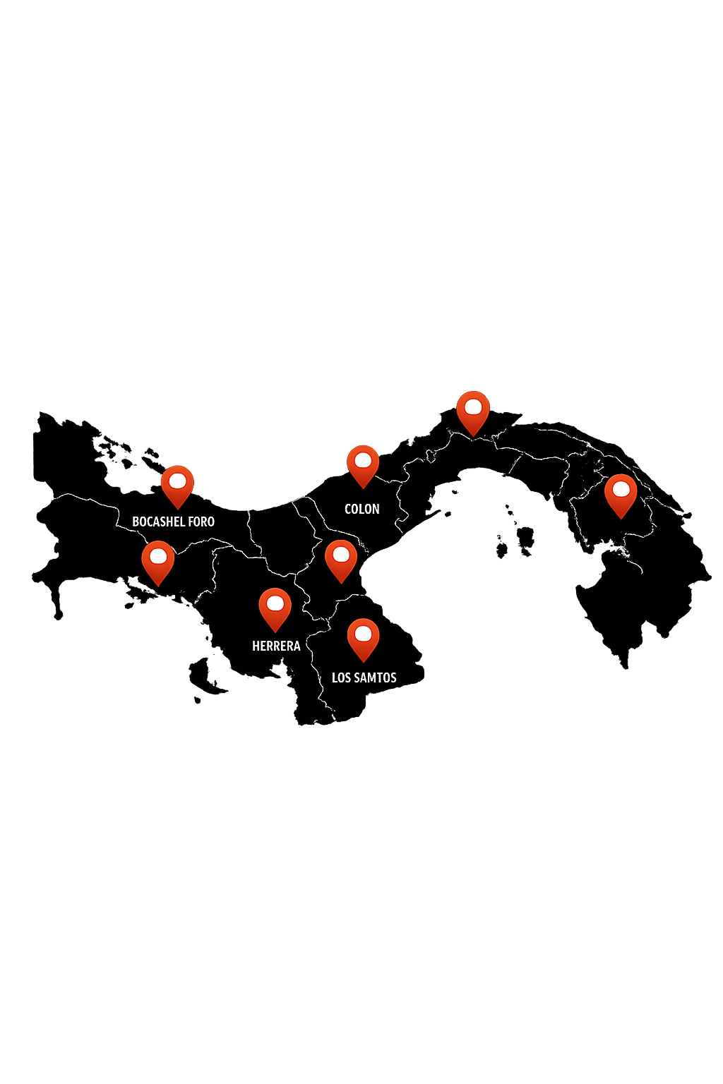 Mapa de Panamá