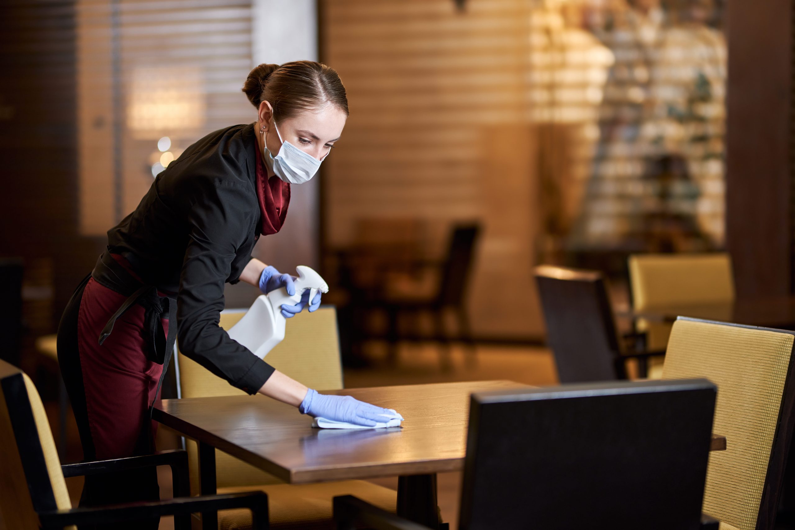 Limpieza profesional en restaurantes